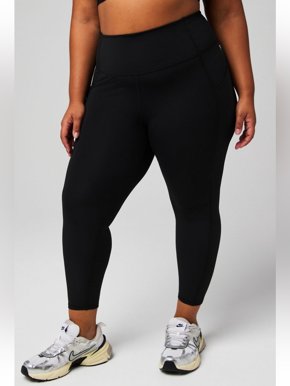 Fabletics Oasis Pureluxe high-waisted black 7/8 length legging size XXL/1X
